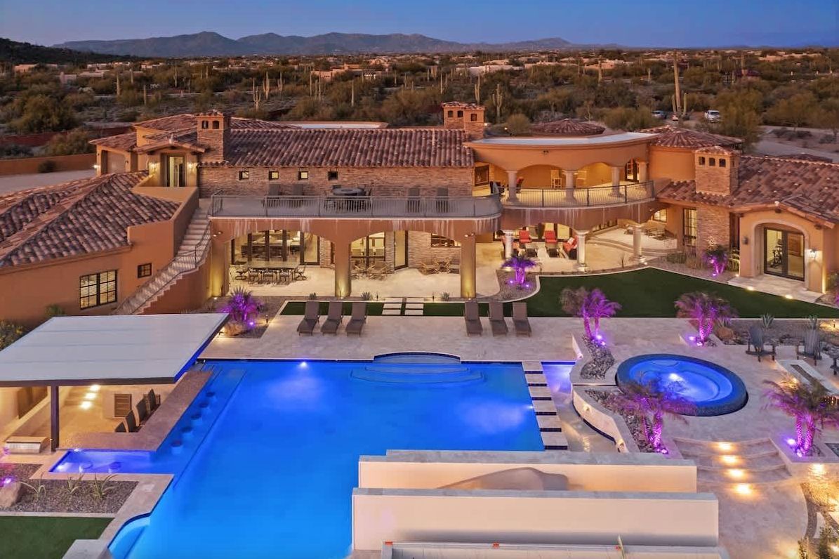 view of backyard pool